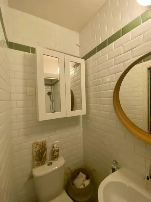 Apartman Appartement Mignon Et Confortable Avec Acces Jardin Párizs