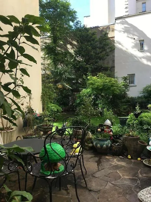 Apartman Appartement Mignon Et Confortable Avec Acces Jardin Párizs Franciaország